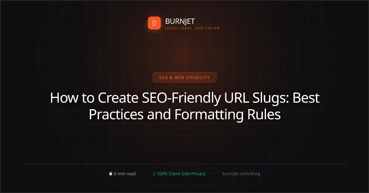 How to Create SEO-Friendly URL Slugs: Best Practices and Formatting Rules