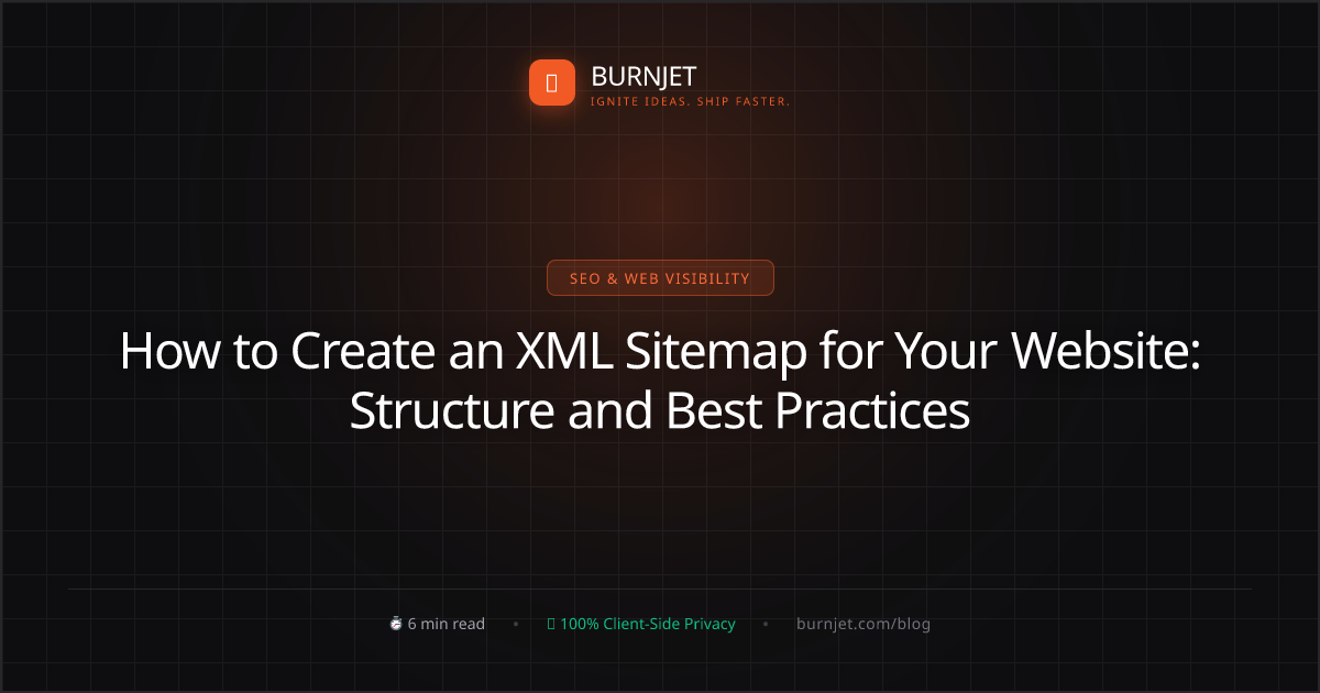 How to Create an XML Sitemap for Your Website: Structure and Best Practices