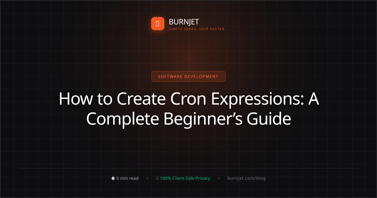 How to Create Cron Expressions: A Complete Beginner’s Guide